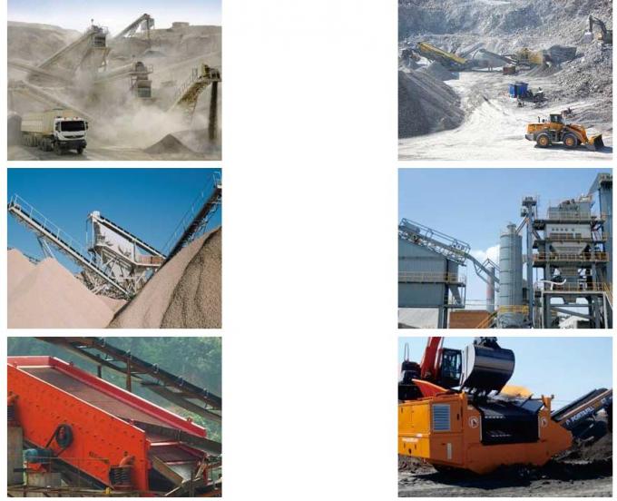 پرده های پارچه ای سیمی 1055 1060 1070 صنعتی برای زغال سنگ و مواد ساینده 3